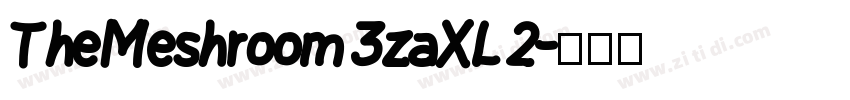 TheMeshroom 3zaXL 2字体转换